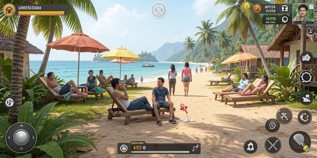 Tampilan gameplay API33 yang menyenangkan dan interaktif.