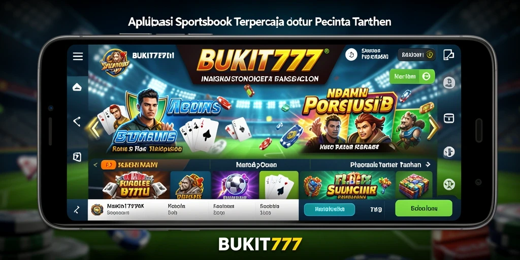Tampilan permainan dan antarmuka BUKIT777 yang menarik untuk taruhan olahraga.