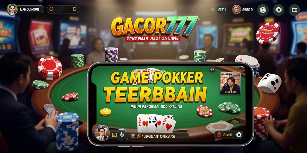 Screenshot GACOR777 menunjukkan gameplay poker yang seru dan menegangkan.