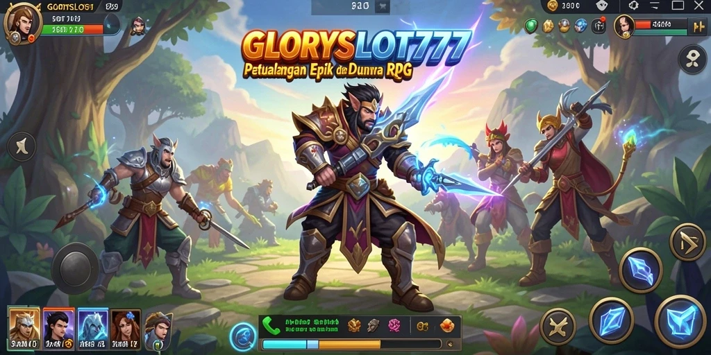 Tampilan gameplay seru dalam GLORYSLOT777 yang penuh aksi.