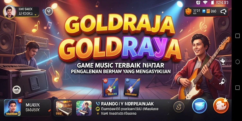 Tampilan gameplay <strong>GOLDRAJA</strong> yang menarik dengan efek visual yang memukau.