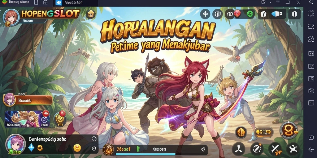 Tangkapan layar gameplay HOPENGSLOT yang menarik dan penuh warna.