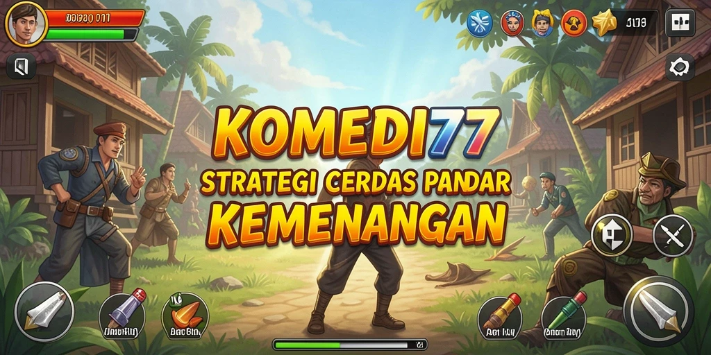 Tangkapan layar utama KOMEDI77 menampilkan strategi yang mendebarkan.