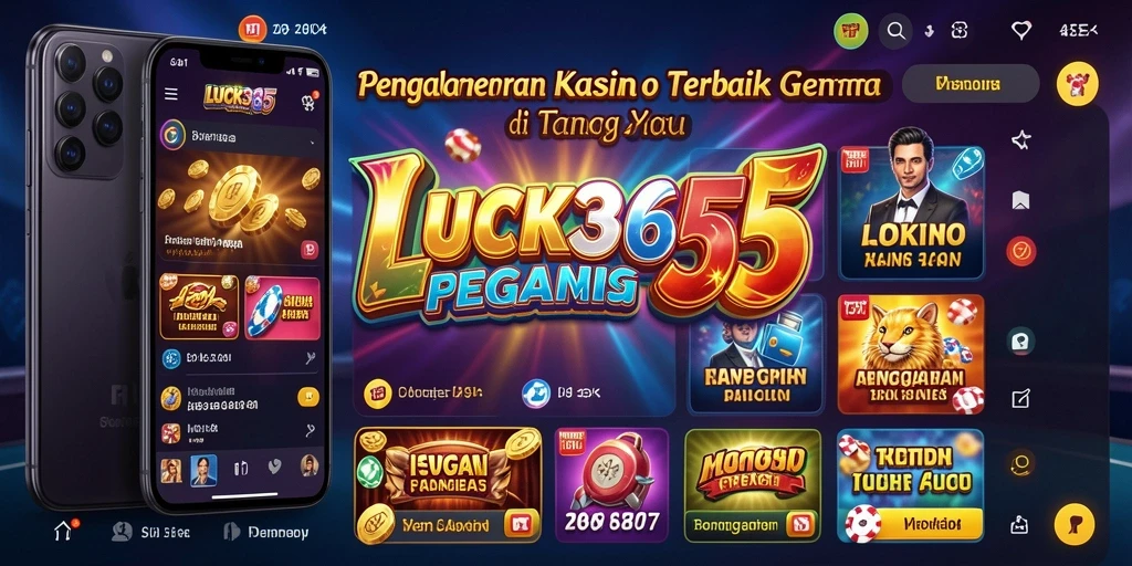 Tampilan gameplay casinos yang menarik dan interaktif di LUCK365.