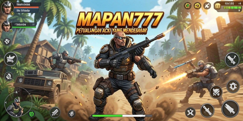 Tangkapan layar gameplay MAPAN777 yang menunjukkan aksi mendebarkan.