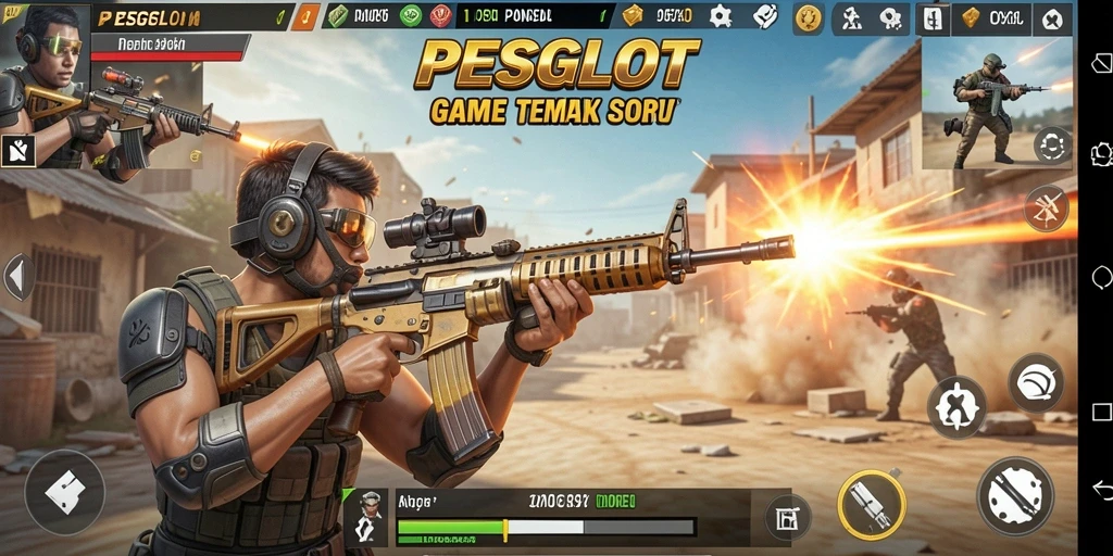 Tampilan gameplay PESGSLOT yang seru dan penuh aksi.