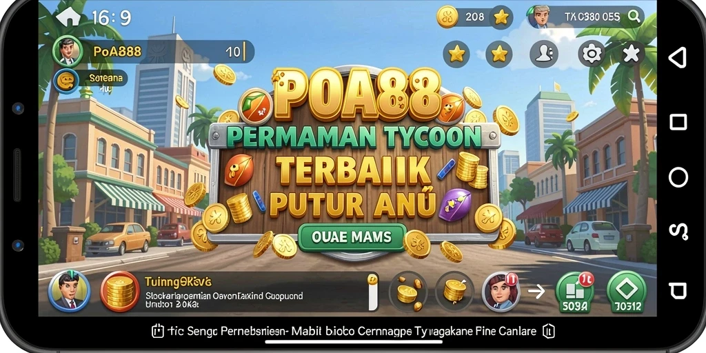 Tampilan menarik gameplay Tycoon POA88 dengan banyak kemungkinan.