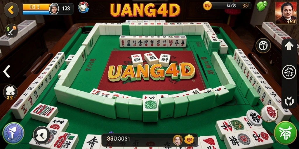 Gameplay seru UANG4D, tantangan Mahjong mendebarkan.