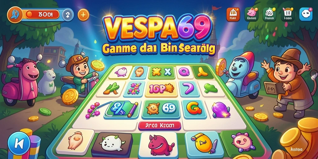 Tampilan gameplay Bingo yang mengasyikkan di VESPA69.